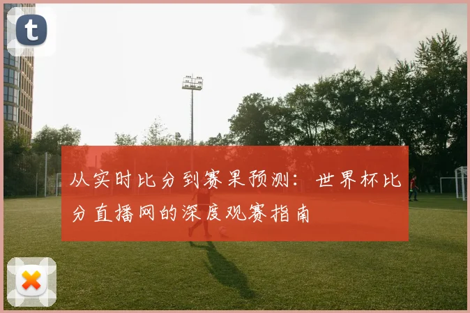 从实时比分到赛果预测：世界杯比分直播网的深度观赛指南