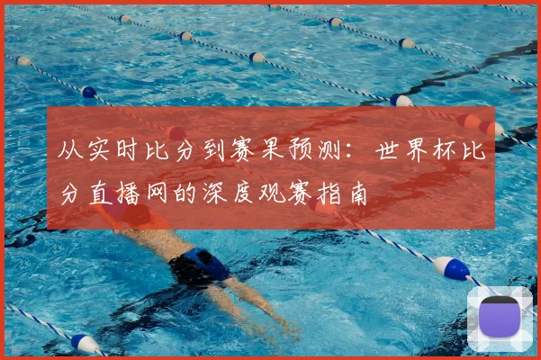 从实时比分到赛果预测：世界杯比分直播网的深度观赛指南